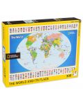 Puzzle New York Puzzle de 500 piese - Harta lumii pentru copii - 1t