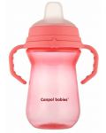 Cană antiderapantă Canpol - 250 ml, roz - 2t