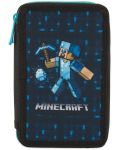 Graffiti Minecraft - Diamant, 2 cutii de transport cu fermoar - 1t