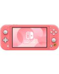 Nintendo Switch Lite - Coral, Animal Crossing: New Horizons Bundle - Isabelle's Aloha Edition	 - 2t