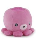 Proiector de lumină de noapte Baby Monsters - Octopus roz - 1t