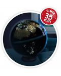 Jucărie educativă Buki France - Glob rotativ strălucitor 2 în 1, 20 cm - 5t