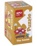 Puzzle educativ APLI cu 24 de piese - Obiectele din casa - 1t