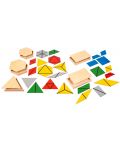 Setul Smart Baby Education - Triunghiuri de construcție, mare - 1t