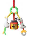 Jucărie educativă pentru cărucior Babyono Play More - On The Farm - 1t