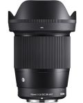 Obiectiv Sigma - 16mm, f/1.4, DC DN, Sony E - 3t