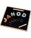 Puzzle educativ Janod - Alfabet, Sweet cocoon - 3t