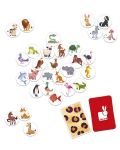 Joc de memorie educațional Janod - Animale și caracteristici  - 3t