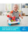 Jucărie educativă  Fisher Price - Bancă de activitate - 5t