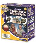 Jucarie educativa Brainstorm - Proiector si lampa de noapte, dinozaur - 1t
