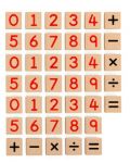 Viga Education Set - Numere și semne magnetice - 2t