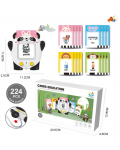 Jucărie educativă Wan Ju - Cititor de carduri, panda - 2t