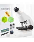 Set educațional Guga STEAM - Microscop pentru copii - 2t