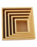 Set Smart Baby Education - Cutii de cuiburi din lemn, 5 bucăți - 1t