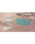 Pătură foto Milestone - Ziua de naștere, 70 x 100 cm, roz - 3t
