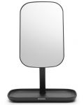Oglindă cu suport pentru accesorii Brabantia - ReNew, Dark Grey - 1t