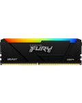 Memorie operațională Kingston - FURY Beast RGB, 16GB, DDR4, 3600MHz - 2t