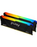 Memorie operațională Kingston - FURY Beast RGB, 16GB, DDR4, 3600MHz - 1t