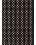 Hârtie de împachetat Apli - kraft, cu puncte bej, 2 x 0,70 m, neagră - 2t