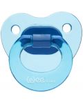 Suzetă ortodontică Wee Baby Candy, 0-6 luni, albastră - 1t