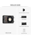 Iluminare Zhiyun-Tech - MOLUS X100 Bi-Color - 10t
