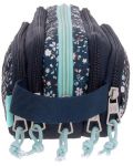 Penar oval Pepe Jeans Alenka - 5 fermoare, cu mâner - 2t