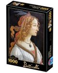 Puzzle D-Toys de 1000 piese - Idealised Portrait of a Lady - 1t