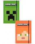 Dosar cu elastic Minecraft Pixel - 2 tipuri, sortiment - 1t