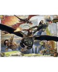 Puzzle Ravensburger de 150 XXL piese - Cum sa iti desezi dragonul - 2t