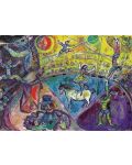 Puzzle Eurographics de 1000 piese – La circ, Mark Chagall - 2t