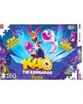 160 Pieces Good Loot Puzzle - Kao The Kangaroo: Kao s-a întors - 1t