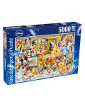 Puzzle Ravensburger de 5000 piese - Mickey Mouse pictor - 1t