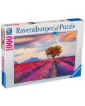 Puzzle Ravensburger 1000 de piese - Campuri de lavanda - 1t