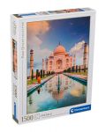 Puzzle Clementoni de 1500 piese- Taj Mahal - 1t