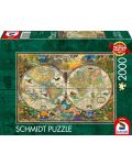Puzzle Schmidt din 2000 de piese - Locuitorii Pământului - 1t