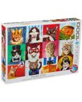 Puzzle Eurographics de 1000 piese - Funny Cats  - 1t