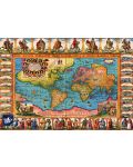 Puzzle Black Sea Lite de 1000 piese - Harta antica a lumii, a. 1632 - 2t