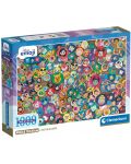 Puzzle Clementoni din 1000 piese - Insigne cu personaje Disney - 1t