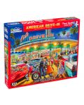 Puzzle White Mountain de 1000 piese - American Drive-In - 1t