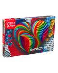 Puzzle de 1000 de piese Yazz - Inimă multicoloră - 1t