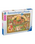 Puzzle Ravensburger de 1000 piese - Nevestele vesele din Windsor - 1t