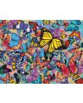 Puzzle Springbok de 500 piese - Butterfly Frenzy - 1t