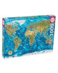 Puzzle Educa de 1000 piese - Minunile lumii - 1t