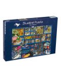 Puzzle Bluebird de 1000 piese - Blue Collection - 1t