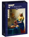 Puzzle Bluebird de 1000 piese - The Milkmaid, 1658 - 1t