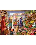 Puzzle Bluebird de 1000 piese - Village Greengrocer - 2t