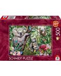 Puzzle Schmidt din 500 de piese - Familia drăguță de koala - 1t