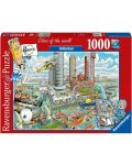 Puzzle Ravensburger 1000 de piese - Rotterdam  - 1t