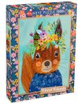 Puzzle Heye de 1000 piese - Floral Friends Sweet Squirrel - 1t