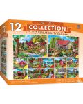 Puzzle Master Pieces 12 in 1 - Garden and country scenes - 1t